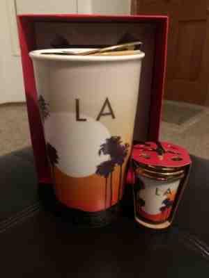 Starbucks LA Los Angeles Tumblr W/ Matching Ornament Rare New In Box W/tags - Sold on eBay Nov, 1st 2019 for $43.00