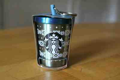 STARBUCKS 2017 HOLIDAY COLD CUP ORNAMENT KEYCHAIN INTERNATIONAL RELEASE - Sold on eBay Nov, 1st 2019 for $19.50