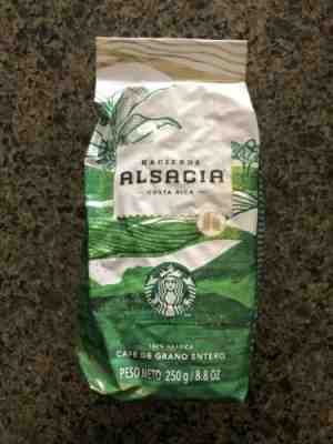 Starbucks Whole Coffee Beans Costa Rica EXCLUSIVE Hacienda Alsacia 8.8 Oz 250 G - Sold on eBay Nov, 1st 2019 for $39.99
