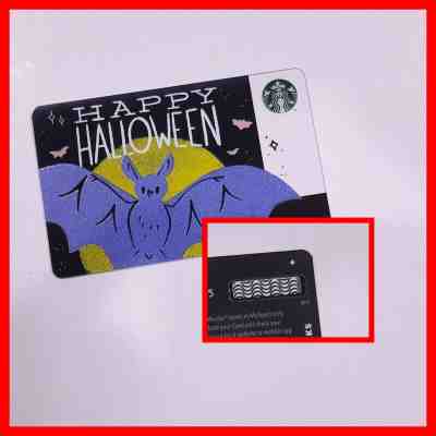 HTF Starbucks Malaysia Card Happy Halloween 2019 Diamond Marking PREFIX 6169 - Sold on eBay Nov, 1st 2019 for $16.99
