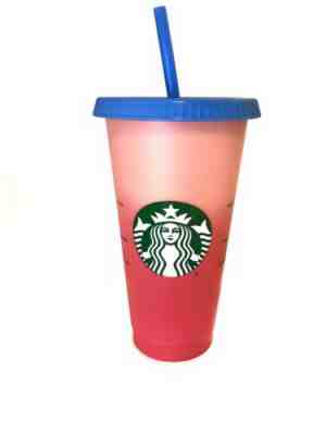 NEW Starbucks Reusable Cup Venti Tumbler COLOR CHANGING 2019 24oz  *EXACT ONE^* - Sold on eBay Nov, 1st 2019 for $26.99