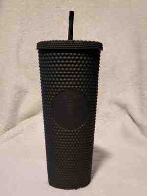 Starbucks Matte Black Studded Tumbler Cup. 24 oz. Fall line 2019 LIMITED EDITION - Sold on eBay Nov, 1st 2019 for $80.00
