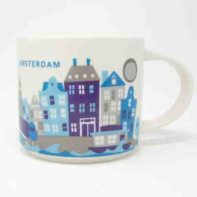 Starbucks Amsterdam 14 oz Mug no box star bucks - Sold on eBay Nov, 1st 2019 for $36.90