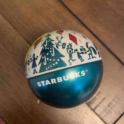 SET of 2 Starbucks Ornament 2018 JAPAN Candy Ball ~ Red and Green w/Candied Nuts - Sold on eBay Oct, 31st 2019 for $25.00