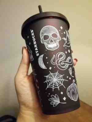  Sold Out Starbucks fall halloween tumbler Cup 2019 - Sold on eBay Oct, 31st 2019 for $33.00