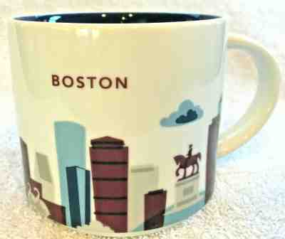 Starbucks Boston Mug 2015 You Are Here Collection 14 Oz. - Sold on eBay Oct, 31st 2019 for $26.95