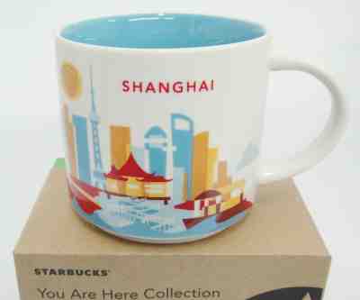 Starbucks You Are Here Shanghai China Mug 2019 14 oz New in Box - Sold on eBay Oct, 31st 2019 for $31.49