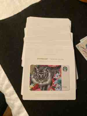 22X Starbucks Card Boston (9) Eaton (13) Brand New Lot Clearance  - Sold on eBay Oct, 31st 2019 for $18.00