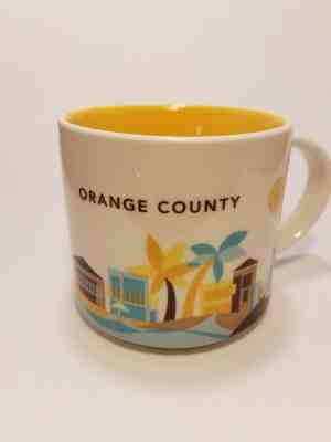 Starbucks You Are Here 14 oz collection mug Orange County - Free Shipping! - Sold on eBay Oct, 31st 2019 for $17.99