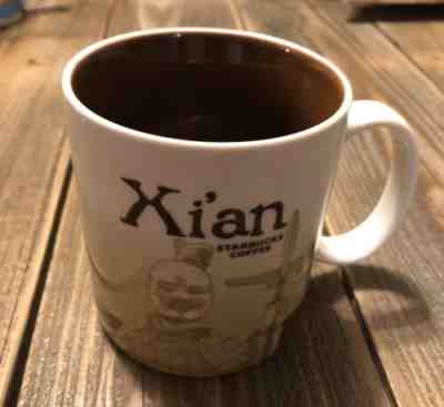 China Starbucks Coffee 16oz Global Icon City Mug Xi'an- Pre-owned but Very Nice - Sold on eBay Oct, 31st 2019 for $25.00