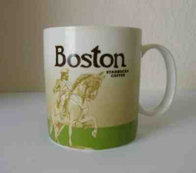 Starbucks Coffee Mug 2009 Collector Series BOSTON 16 oz - Sold on eBay Oct, 31st 2019 for $19.00