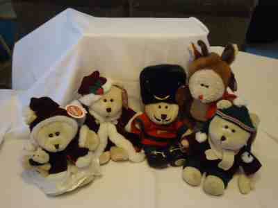 Starbucks Christmas Bearista Bears w/tags  Lot of 5 - Sold on eBay Oct, 31st 2019 for $20.99