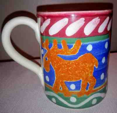 Ciao Italya For Starbucks Coffee Co. Mug Winter Moose - Sold on eBay Oct, 31st 2019 for $18.00