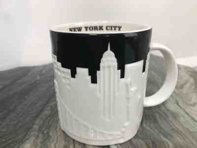 Starbucks 2012 New York City Mug TAXI 16 FL OZ NEW HOLIDAY EDITION  - Sold on eBay Oct, 31st 2019 for $79.99