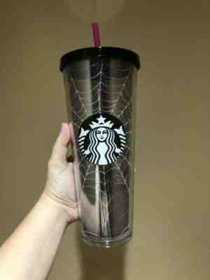 Starbucks Glitter Spiderweb Cup Halloween Sold Out! - Sold on eBay Oct, 31st 2019 for $36.00
