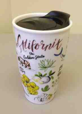 Starbucks 2016 California Golden State Ceramic Tumbler Travel Mug Traveler - Sold on eBay Oct, 31st 2019 for $19.95