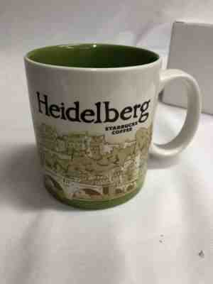 Starbucks City Mug Icon HEIDELBERG * Germany 16oz NEW with SKU - Sold on eBay Oct, 31st 2019 for $20.50
