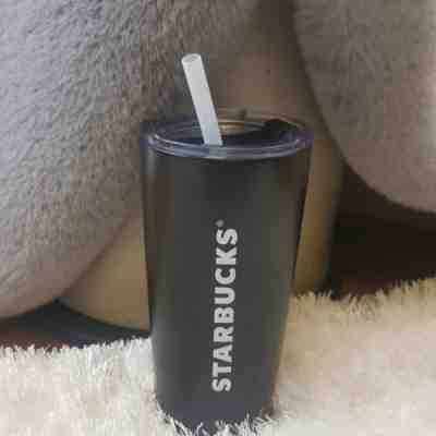 Starbucks  black matte logo Stainless Steel 20 oz Hot Cold Tumbler New - Sold on eBay Oct, 31st 2019 for $24.98