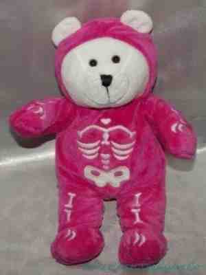 HTF 2004 STARBUCKS Plush 10" 35th ED Halloween PINK SKELETON BEARISTA BEAR Glows - Sold on eBay Oct, 31st 2019 for $24.99