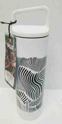 Starbucks Miir 20oz Vacuum Insulated Zebra Stripe Water Bottle NWT Black White  - Sold on eBay Oct, 31st 2019 for $24.99