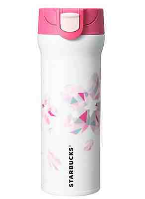 Starbucks Japan Sakura Handy Stainless Tumbler 480ml Feb 2016 Cherry Rare Ltd - Sold on eBay Oct, 31st 2019 for $57.90