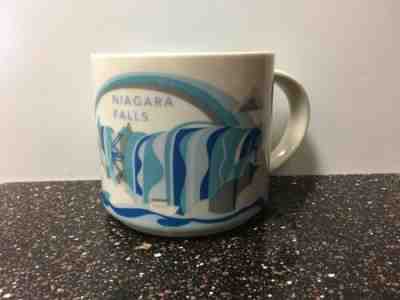 Starbucks Niagara Falls You Are Here Collection Coffee Mug Blue/White Cup - Sold on eBay Oct, 31st 2019 for $28.99