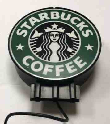 Starbucks Coffee Lighted Store Sign Single Sided Working Man Cave Bar Advert - Sold on eBay Oct, 31st 2019 for $99.99