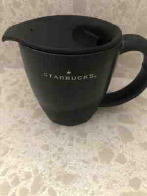 New 2001 Starbucks Barista Black Plastic And Rubber Travel Coffee Mug - Sold on eBay Oct, 31st 2019 for $55.00