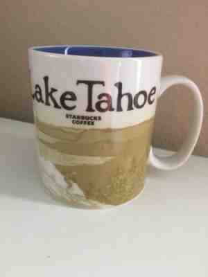 New Starbucks Lake Tahoe Global Icon Mug Collector Series 16 oz Cup 2012 - Sold on eBay Oct, 31st 2019 for $23.99