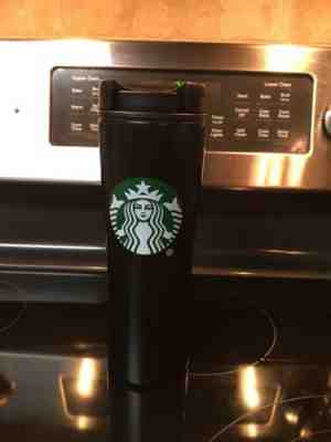 STARBUCKS Matte Black Tumbler Stainless Steel 16oz  NEW!!!  2018  Siren Logo - Sold on eBay Oct, 31st 2019 for $20.00