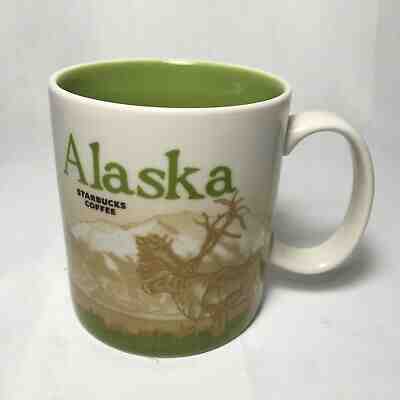 Starbucks Brand New Alaska Global Icon Collector Series Mug Coffee Cup 2011 16oz - Sold on eBay Oct, 31st 2019 for $69.99