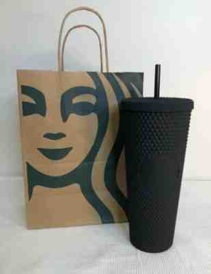 New Starbucks Matte Black Studded Tumbler Cup Limited Edition Fall 2019 Venti - Sold on eBay Oct, 31st 2019 for $74.99