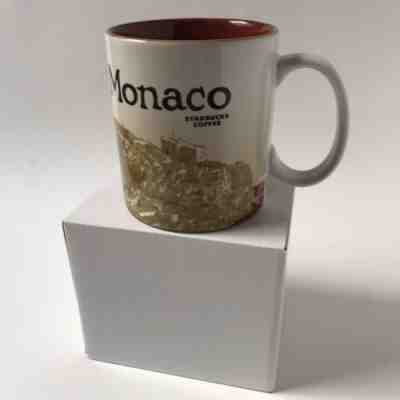 Starbucks Monaco 16 Oz Coffee Mug Monte Carlo New in Box - Sold on eBay Oct, 31st 2019 for $59.99