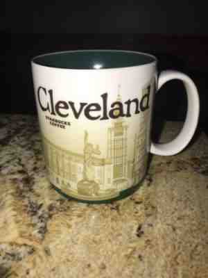 Starbucks Cleveland Global Icon City Coffee Mug New W/ SKU 2009 16oz - Sold on eBay Oct, 31st 2019 for $125.00