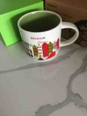STARBUCKS ~ Belgium ~ "You Are Here" Icon Mug (NEW) ~14 Oz Belgium NWT - Sold on eBay Oct, 31st 2019 for $35.00