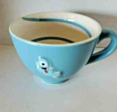 Starbucks Ghost Halloween Cup Mug 2006 Blue White Swirl Boo Hidden Message NEW - Sold on eBay Oct, 31st 2019 for $18.99