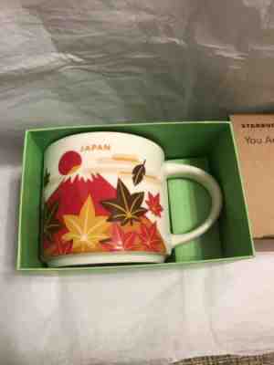 STARBUCKS JAPAN "AUTUMN YOU ARE HERE COLLECTION" MUG, 414ml LIMITED ED FREE SHIP - Sold on eBay Oct, 30th 2019 for $37.00