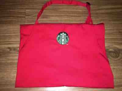 Starbucks Coffee New Logo Red Apron -  Perfect Condition! FREE SHIPPING - Sold on eBay Oct, 30th 2019 for $39.99