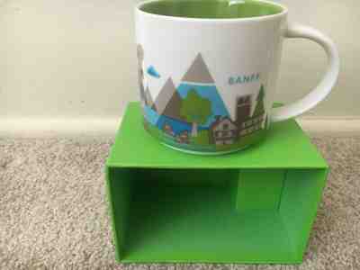 New Starbucks Coffee You Are Here Collection Banff Mug 14 Oz - Sold on eBay Oct, 30th 2019 for $45.95