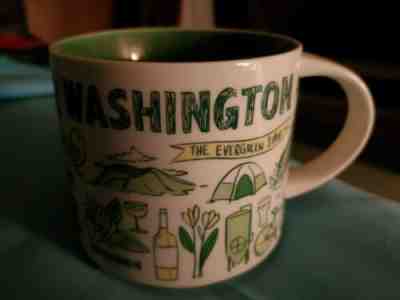 Starbucks Washington state Been There Collection Cup Mug 14oz New - Sold on eBay Oct, 30th 2019 for $15.00