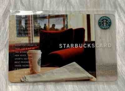 RARE SPAIN STARBUCKS COLLECTIBLE CARD COMFY RED CHAIR (6018) VHTF 2004 - Sold on eBay Oct, 30th 2019 for $91.00