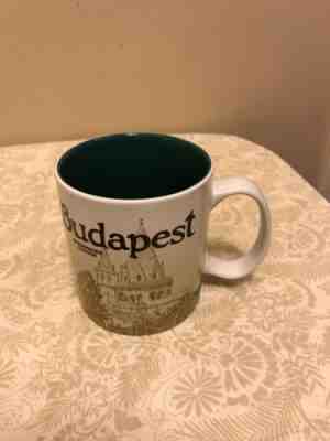 Starbucks Budapest Global Icon City Collector Series 2015 Coffee Mug Cup 16 Oz - Sold on eBay Oct, 30th 2019 for $15.70