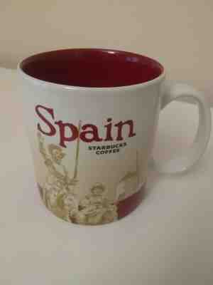Starbucks Spain Coffee Mug Global Icon Series Collection 2014, 16 oz. RARE HTF! - Sold on eBay Oct, 30th 2019 for $25.00