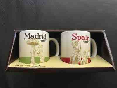 Starbucks City Mug, Madrid & Spain, Global Icon, 3oz Demitasse 2017 NEW - Sold on eBay Oct, 30th 2019 for $24.99