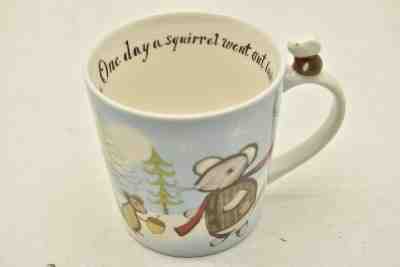 Starbucks Coffee Mug Huxley Christmas 2010 Squirrel Friends 8oz - Sold on eBay Oct, 30th 2019 for $15.44