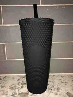 One Starbucks 2019 Black Matte Studded tumbler Brand New-Limited Edition 24oz  - Sold on eBay Oct, 30th 2019 for $55.00