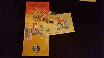 STARBUCKS *Mint* 2002 VESPA Gift Card w/NEW Matching Sleeve & Matching Brochure  - Sold on eBay Oct, 30th 2019 for $100.00