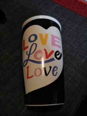 Starbucks Love Rainbow Tumbler (w/2 lids) - Sold on eBay Oct, 30th 2019 for $18.00