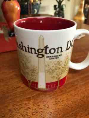 NEW Starbucks 2011 WASHINGTON DC Global City Icon Collector Series 16oz Mug Cup - Sold on eBay Oct, 30th 2019 for $15.00