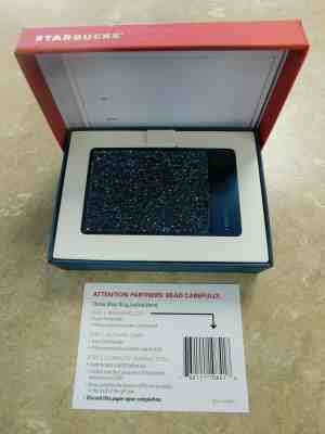 Starbucks 2015 Ltd Ed Swarovski Crystal Deep Blue Gift Card $0 Bal NIB - Sold on eBay Oct, 30th 2019 for $316.00